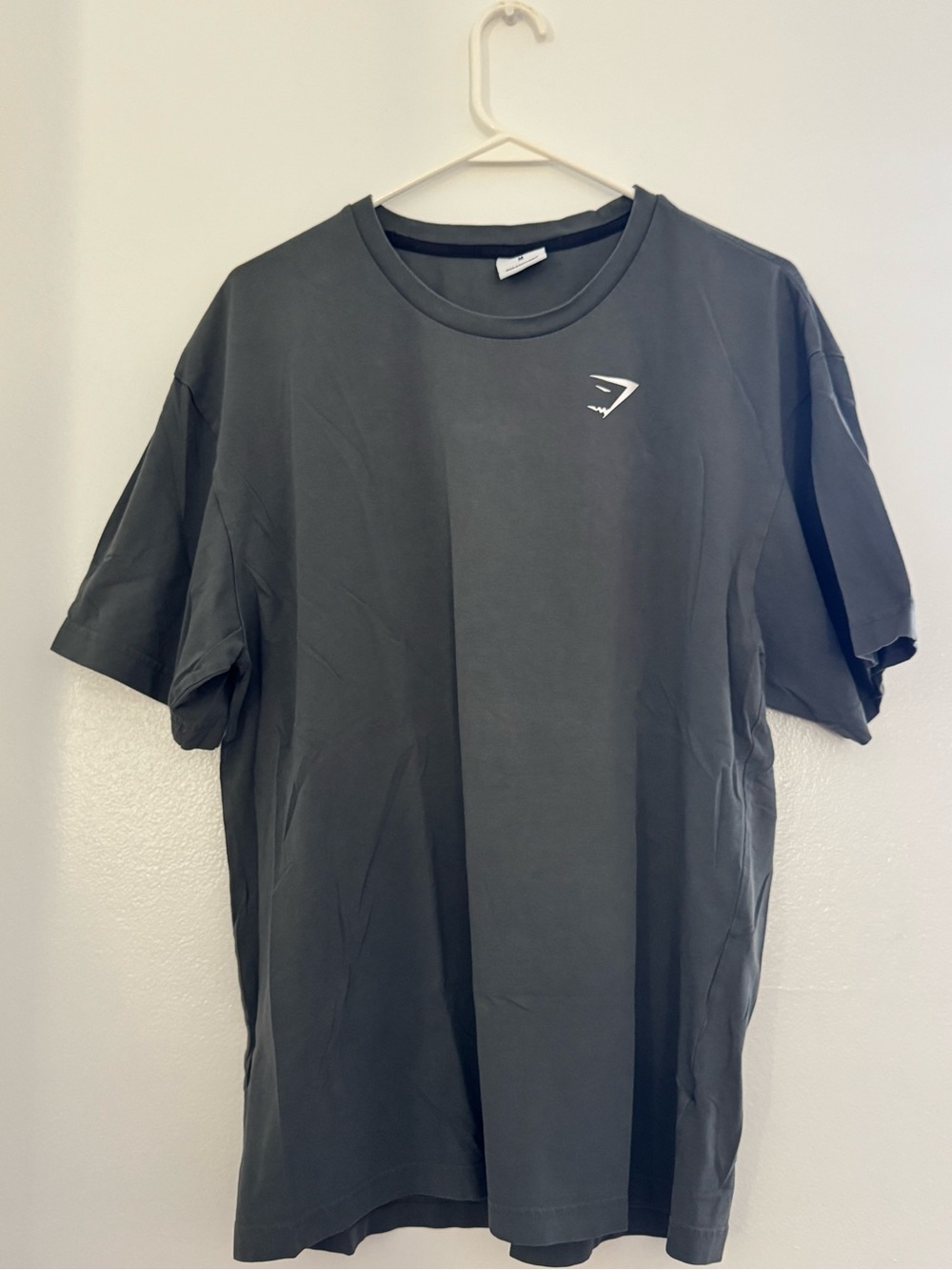 Gymshark Men’s Dark Gray Short Sleeve Crew Tee